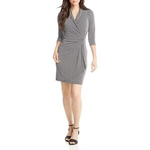 Laundry by Design Sheath Dress black and white Size 8